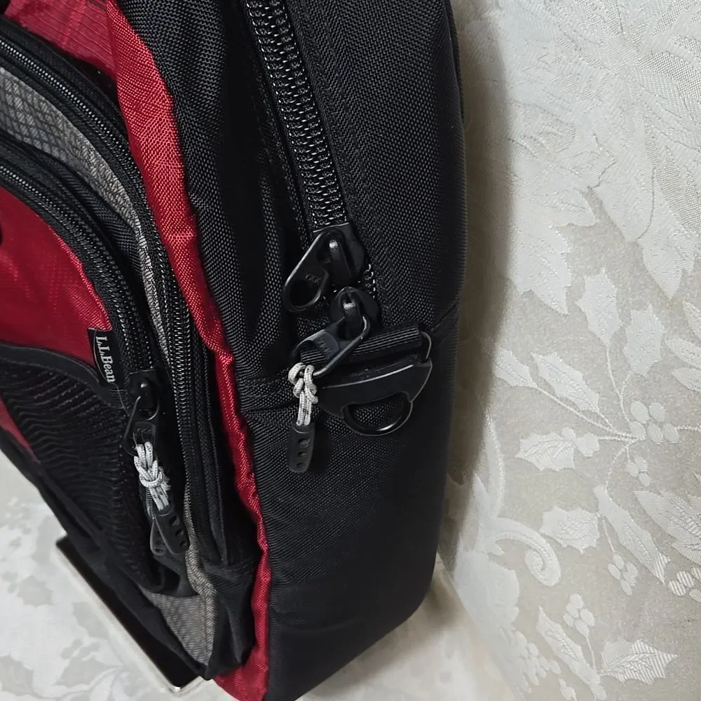 LL Bean Black Tote Laptop Bag
